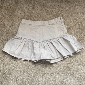 Zara skort with ruffles